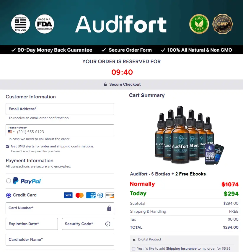 audifort supplement price